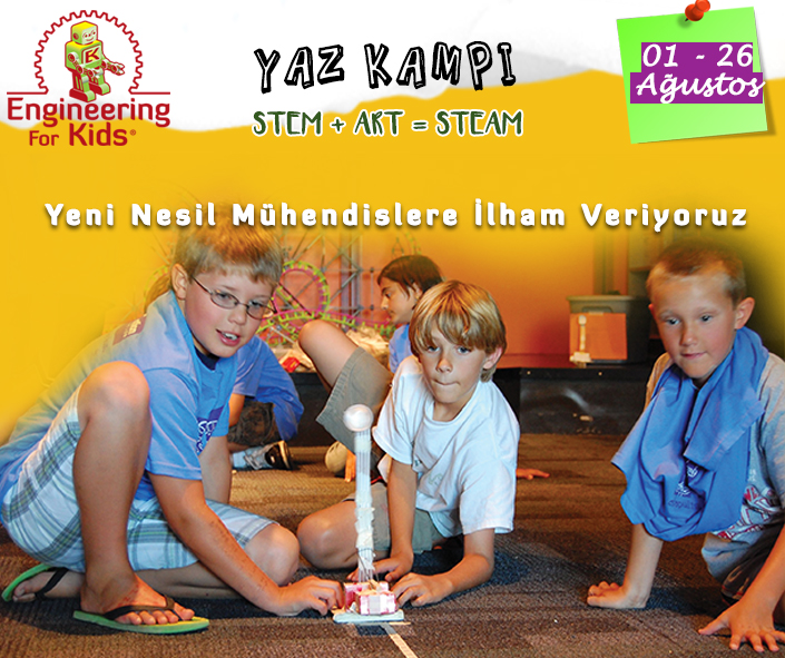 Engineering For Kids Yaz Kampı Istanbul Anadolu/Ataşehir